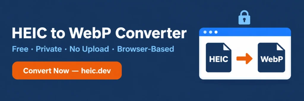 Heic Vs Webp: Which Is Better For Web Images? 4 Heic. Dev heic to webp converter - free, private, browser-based converter